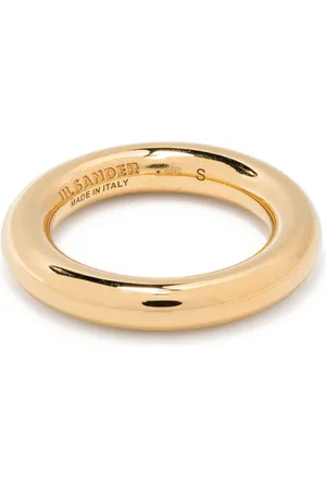 Jil Sander Polished halo-band ring