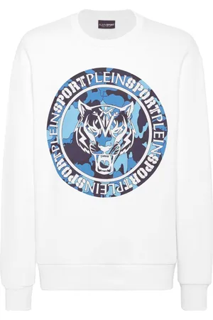 Philipp Plein Tiger-print camouflage sweatshirt