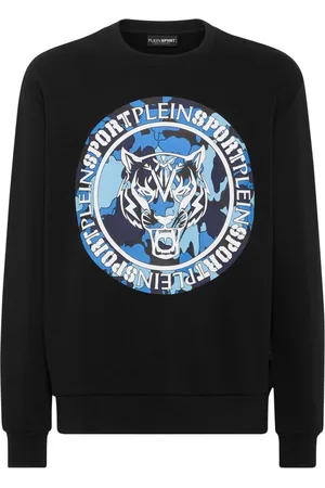 Philipp Plein Tiger-print camouflage sweatshirt