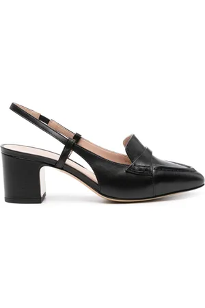 Scarosso Bianca 60mm leather pumps