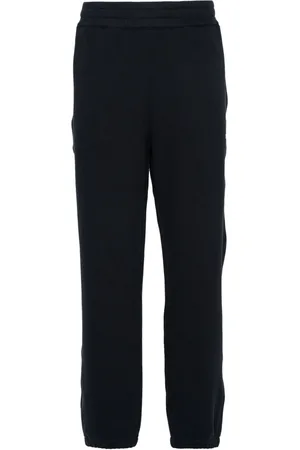 Ermenegildo Zegna Logo-lettering cotton track pants