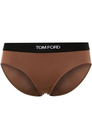 Tom Ford Logo-waistband modal briefs