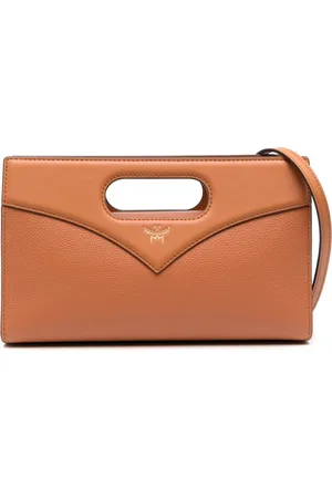 MCM Diamond leather tote bag