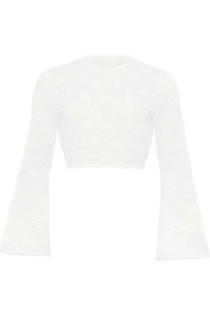ERES Valentin lace crop top