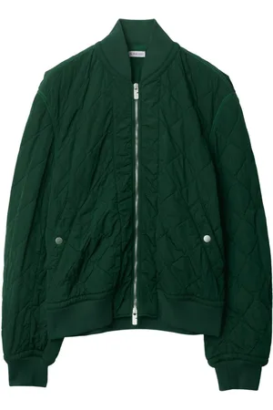 Burberry Quilted zip-up bomber jacket