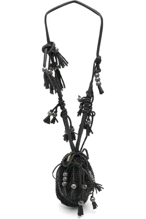 Nannacay Courtney bead-embellished crossbody bag