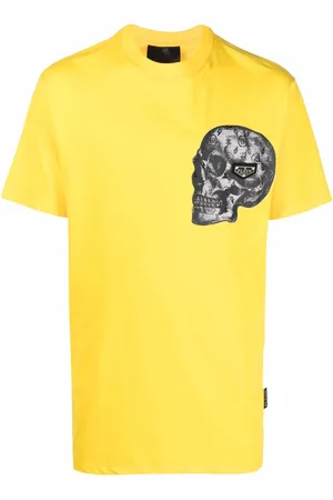 Philipp Plein Skull-print cotton-blend T-shirt