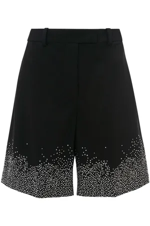 J.W.Anderson Crystal-embellished tailored shorts