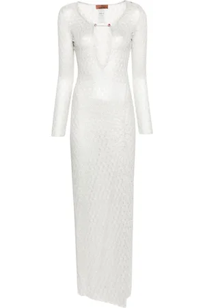 Missoni Lace-effect maxi dress