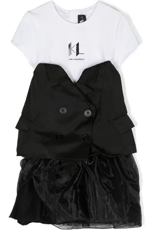 Karl Lagerfeld Layered corset-style dress