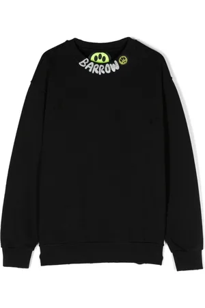 BARROW Logo-print cotton sweatshirt