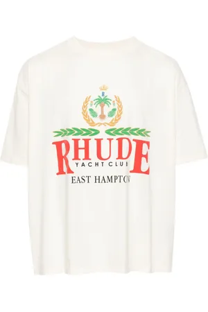 Rhude East Hampton Crest cotton T-shirt