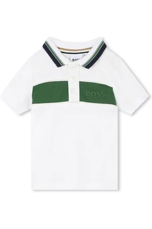 HUGO BOSS Logo-embroidered polo shirt