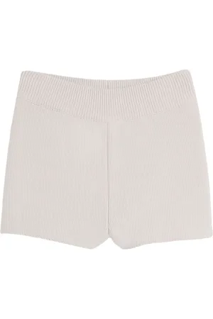 Ami Ami de Coeur ribbed mini shorts