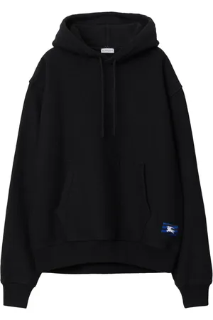 Burberry EKD-appliqué cotton hoodie