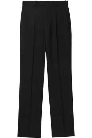 Burberry Straight-leg wool tailored trousers