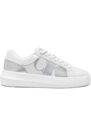 Calvin Klein Panelled leather sneakers