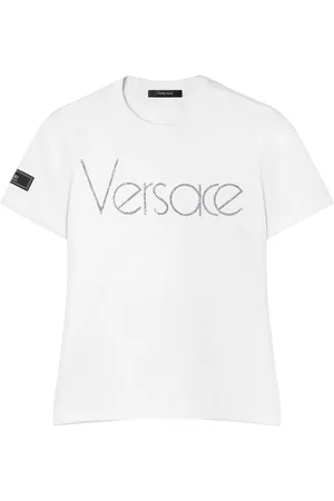 VERSACE Crystal 1978 logo T-shirt