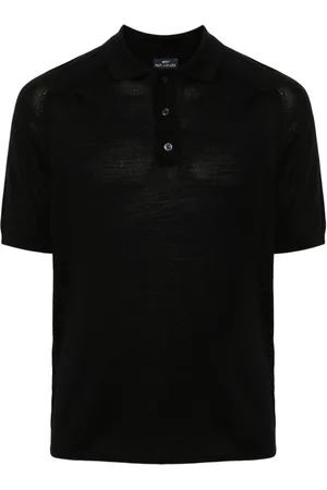 Paul & Shark Buttoned virgin-wool polo shirt