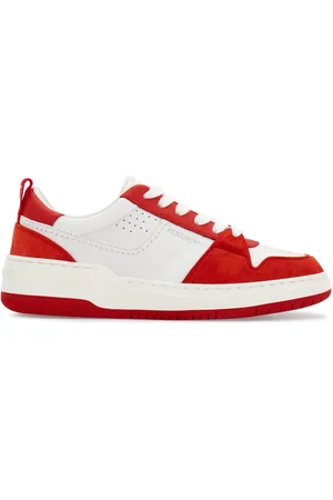 Salvatore Ferragamo Panelled leather sneakers