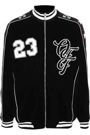 OFF-WHITE Arrow-motif bomber jacket