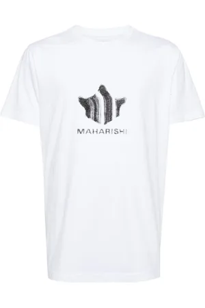 Maharishi Brushstroke Temple organic-cotton T-shirt