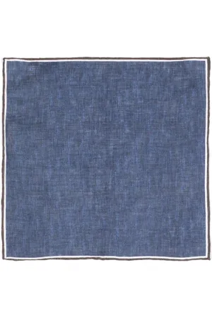 Lady Anne Linen chambray square pocket