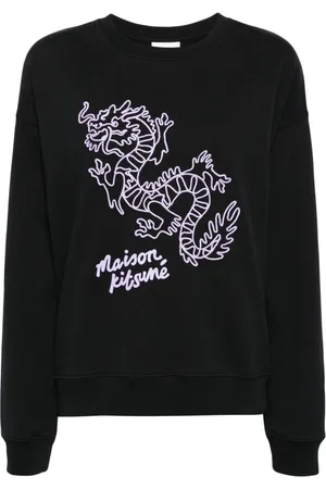 Maison Kitsuné Chinese Dragon cotton sweatshirt
