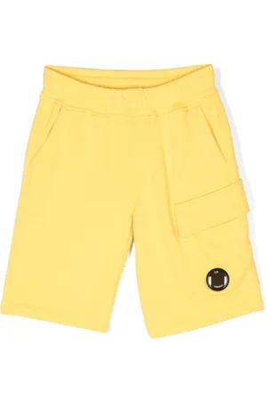 C.P. Company Lens-detail jersey shorts