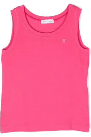 MONNALISA Ribbed tank top