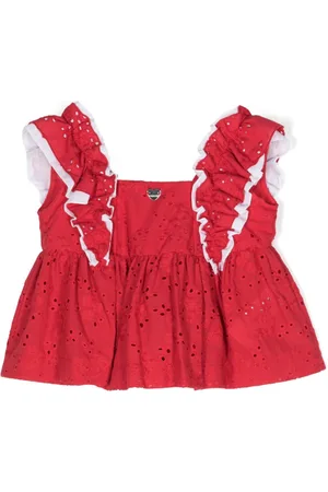 MONNALISA Broderie-anglaise top