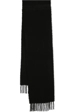 Totême Monogram leather patch scarf