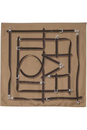 Totême Clasp Belt silk scarf