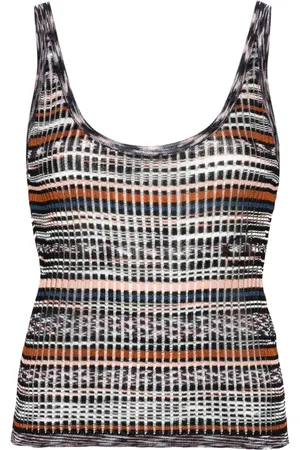 Missoni Striped ribbed tank top