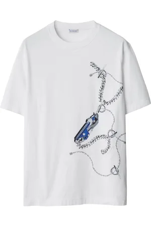 Burberry Graphic-print cotton T-shirt