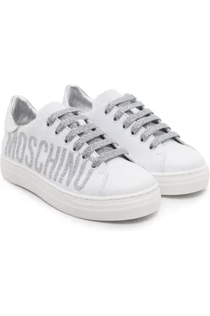 Moschino Logo-print lace-up sneakers