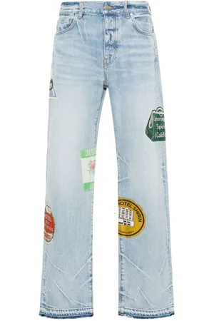 AMIRI Travel Patch straight-leg jeans