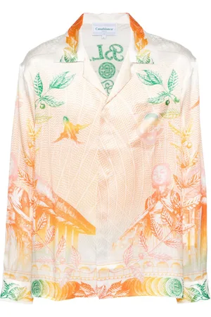 Casablanca La Monnaie silk shirt