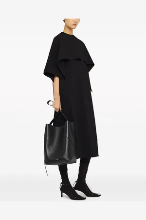 Jil Sander Medium leather tote bag