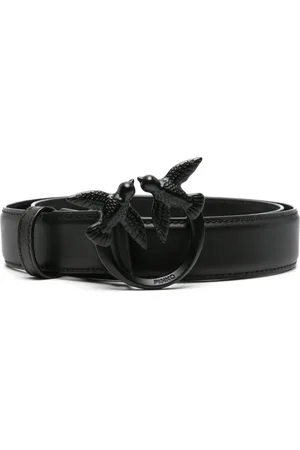 Pinko Love Berry leather belt