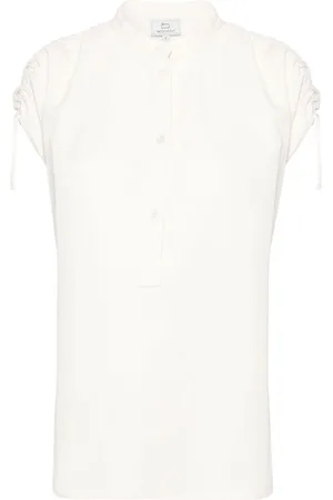 Woolrich Ruched sleeveless shirt