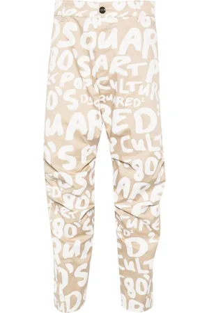 Dsquared2 Logo-print tapered trousers