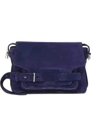 Proenza Schouler Beacon suede saddle bag