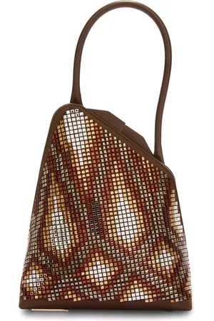 The Attico Sunset satin tote bag