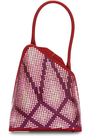 The Attico Sunset satin tote bag