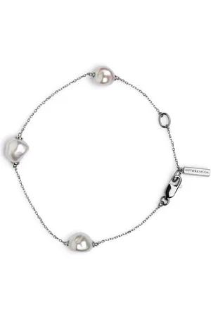 Autore 9kt gold Sophia Keshi pearl anklet
