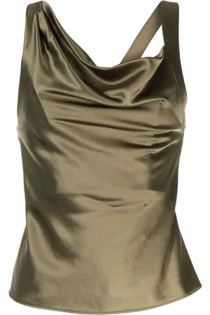 Acler Giles satin-finish blouse