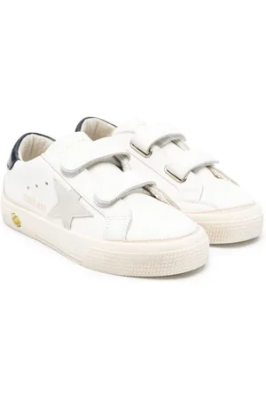 Golden Goose Star-patch leather sneakers