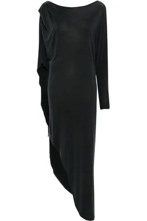 REV Nomi one-shoulder midi dress