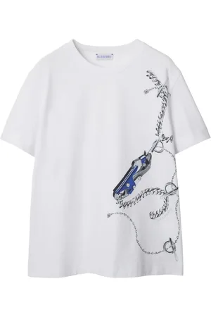 Burberry Knight-print cotton T-shirt